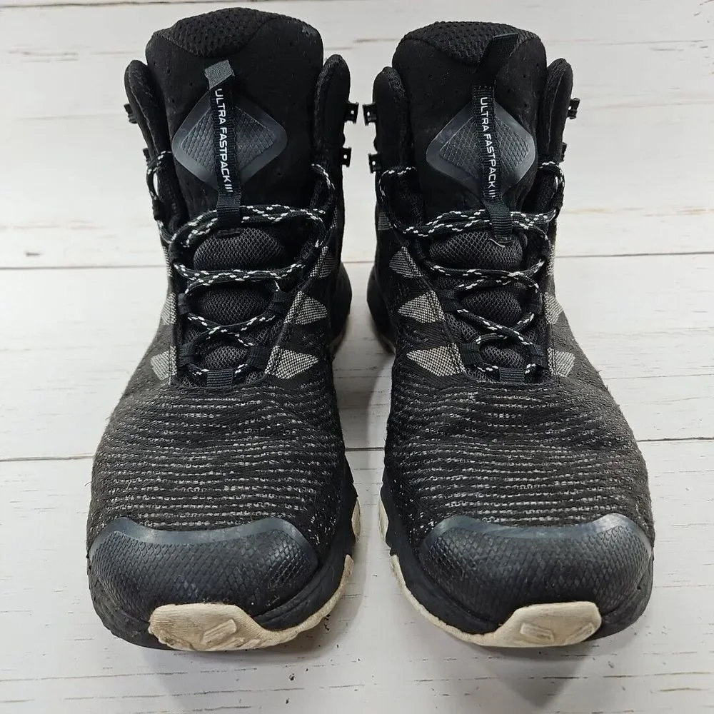 The North Face Mens Ultra Fastpack III GTX Vibram Hiking Boot Size‎ 11 Black